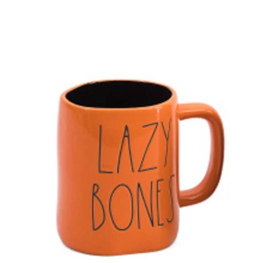 NEW Rae Dunn Halloween Lazy Bones Mug